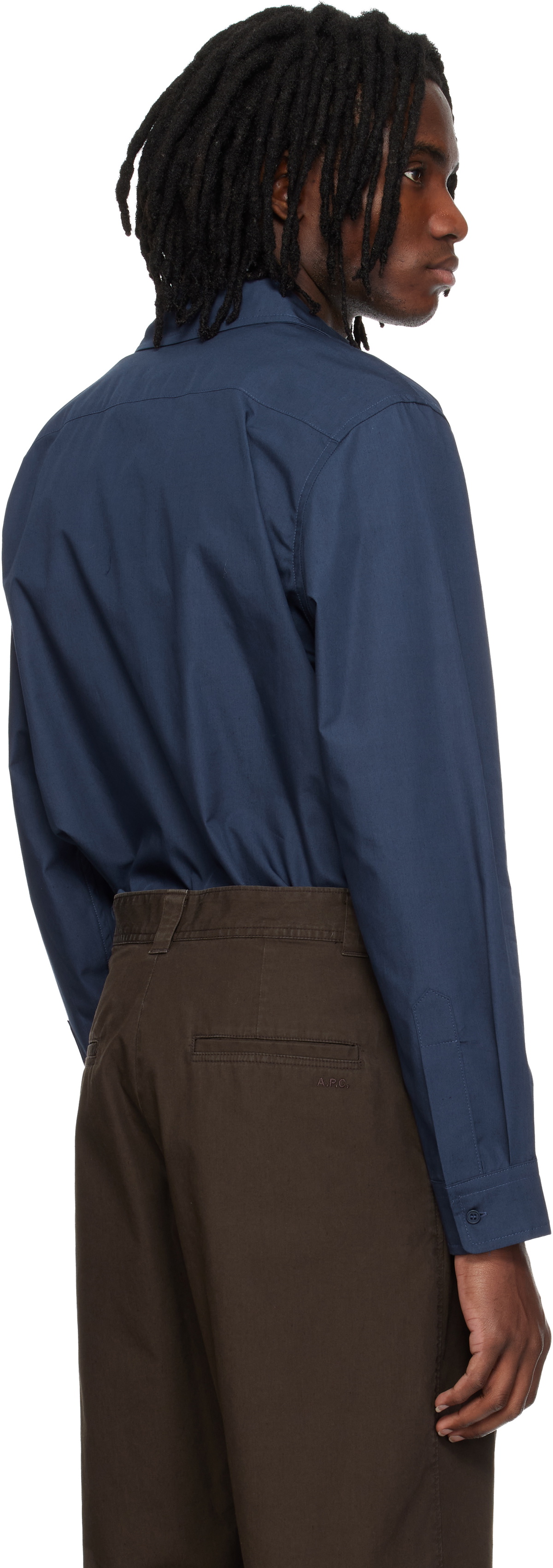 A.P.C. Navy Warren Shirt