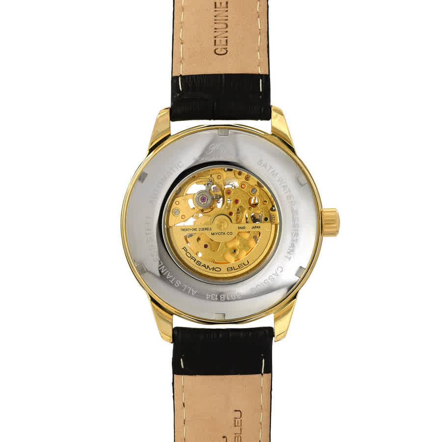 Porsamo Bleu Cassius Automatic White Dial Mens Watch 801BCAL