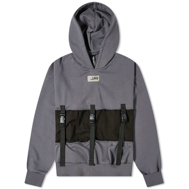 Photo: Val Kristopher Strap Pull Up Popover Hoody