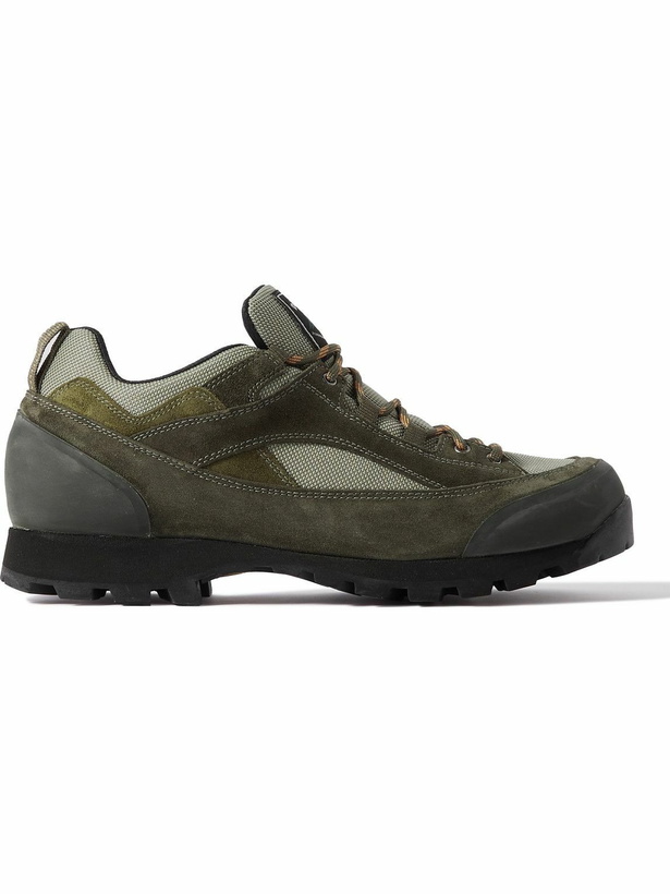 Photo: Diemme - Grappa Hiker Suede and Cordura® Sneakers - Green