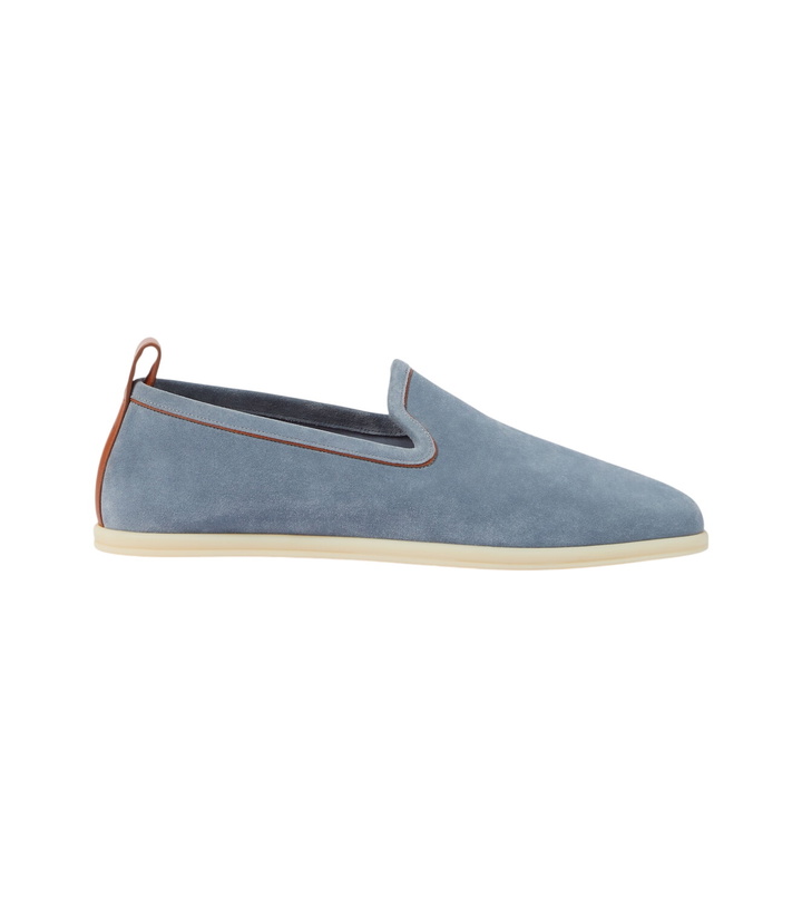 Photo: Loro Piana Venice Walk suede loafers