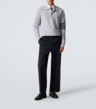 Thom Browne 4-Bar cotton piqué polo shirt