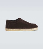 Frescobol Carioca Rodolfo Wallabee suede shoes