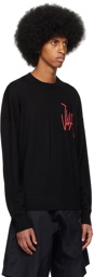 JW Anderson Black 'JWA' Sweater