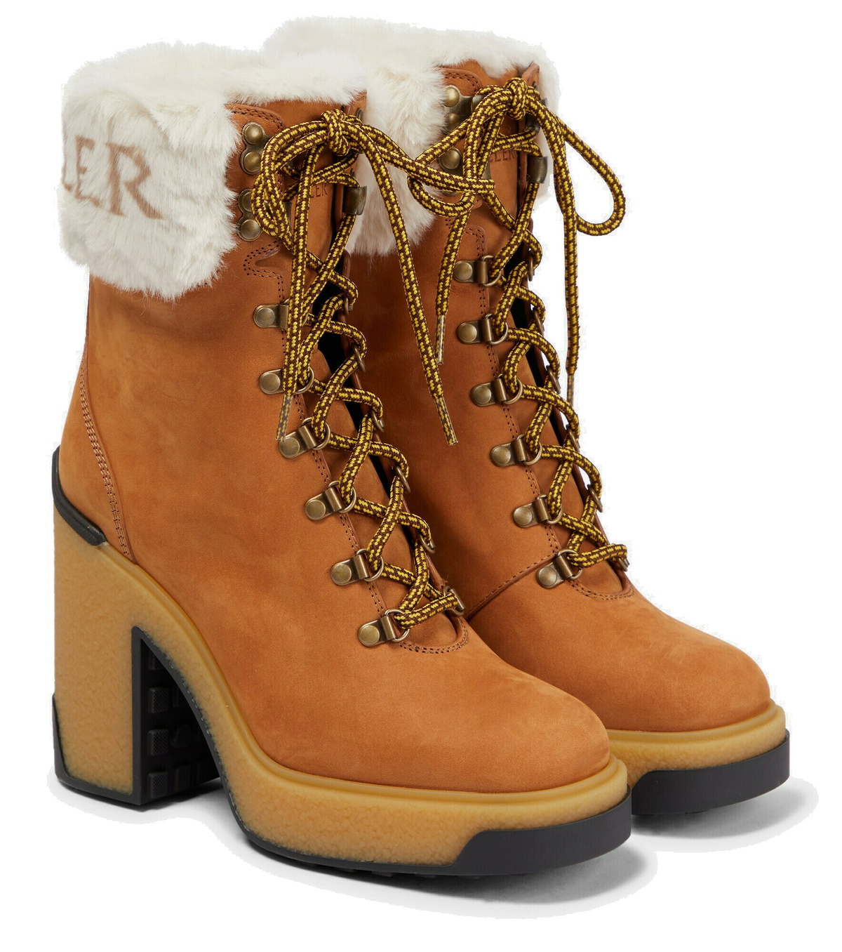 ブーツその他 MONCLER Woman Boots Brown 4G00070M4522 22C Boots for Women - Shoes | Moncler US