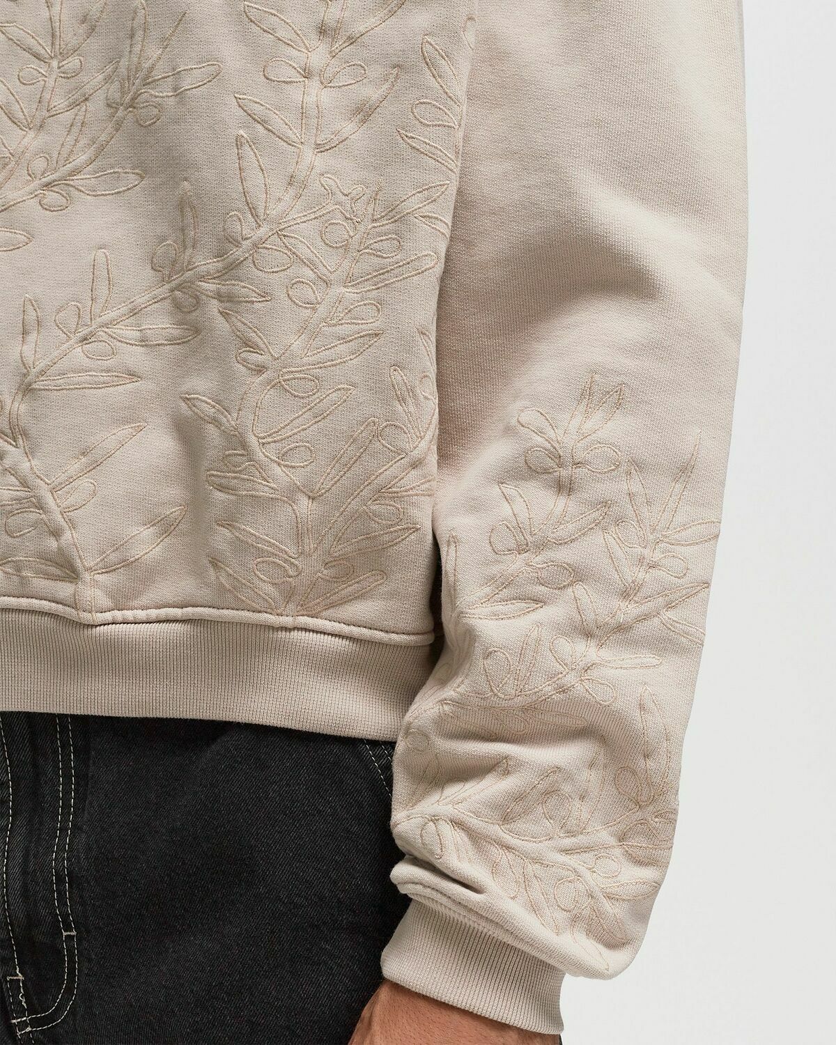 Rough. Olive Diffusion Sweatshirt Beige Sweatshirts