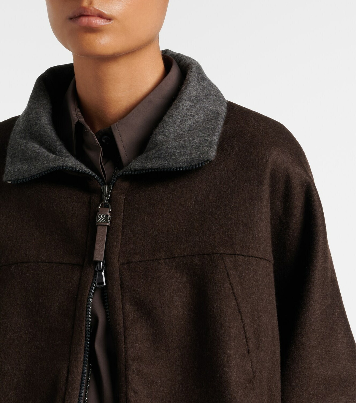 Brunello Cucinelli Monili virgin wool jacket