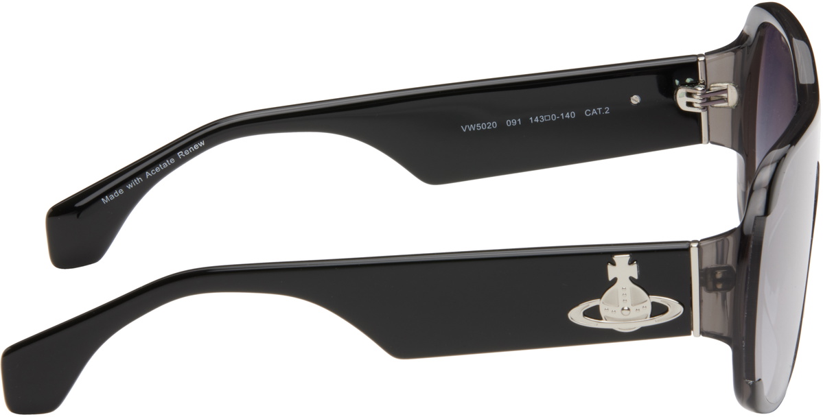 Vivienne Westwood Black Atlanta Sunglasses