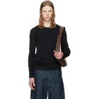 LEMAIRE Black Long-Sleeve T-shirt