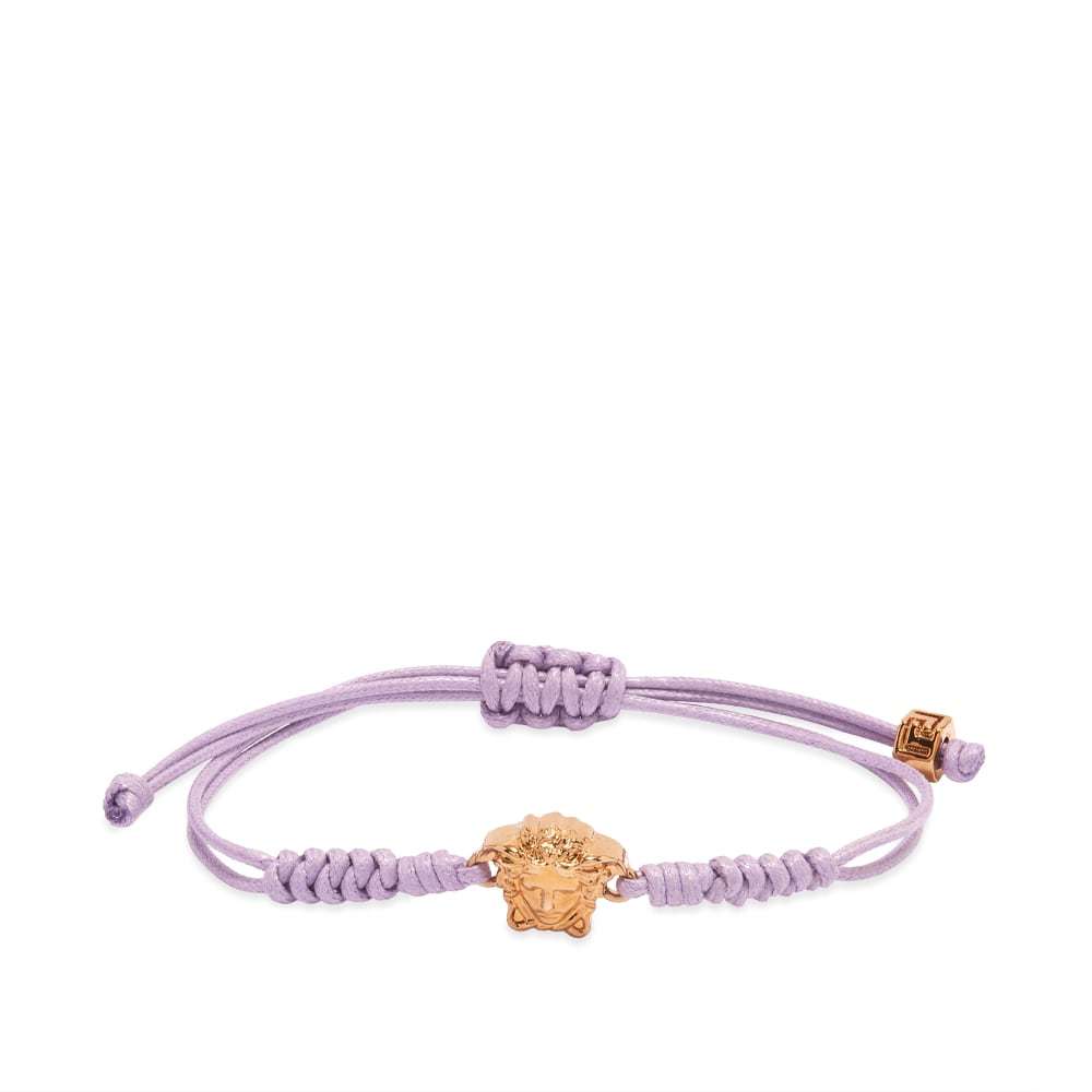 Versace String Versace Medusa Head String Bracelet Versace