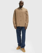Parlez Downtown Jacket Beige Mens Overshirt