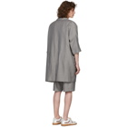 House of the Very Islands Grey Oversized Blazer