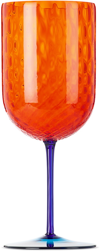 Photo: Dolce & Gabbana Orange Carretto Red Wine Glass