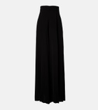 Max Mara Elegante cady wide-leg pants