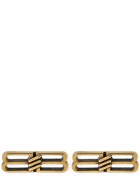 BALENCIAGA - Bb Icon Brass Earrings