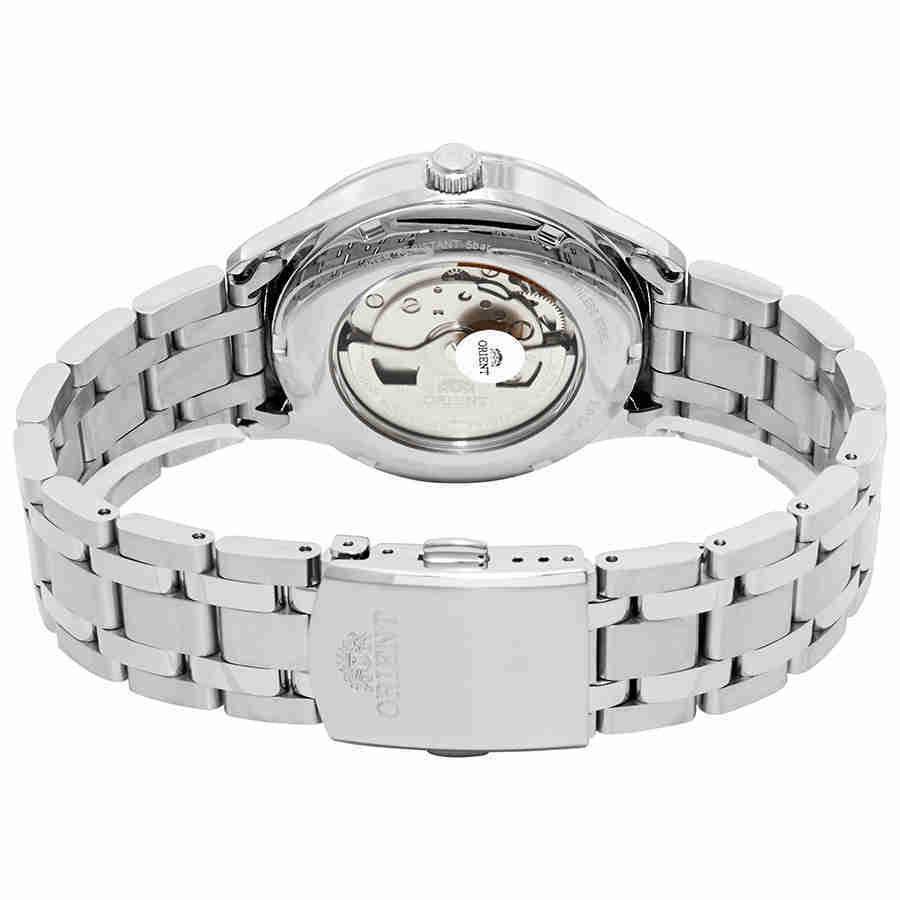 Orient Open Heart Automatic Black Dial Mens Watch FAG03001B0