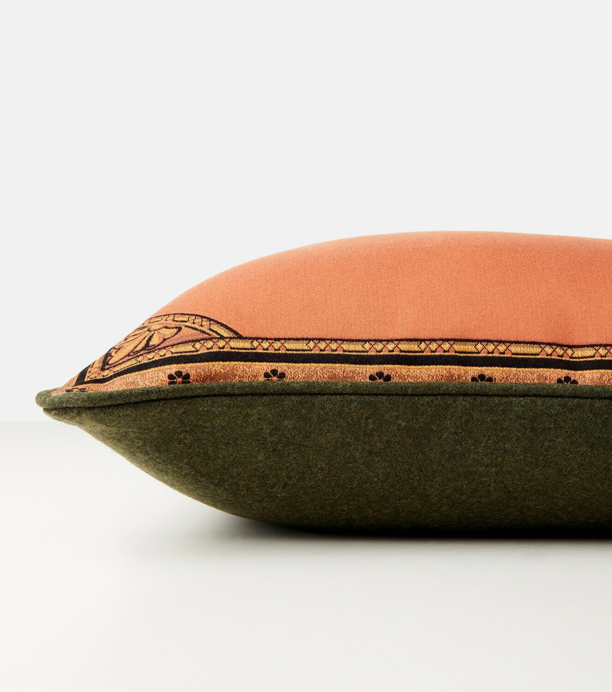 Etro Herald embroidered cotton-blend cushion