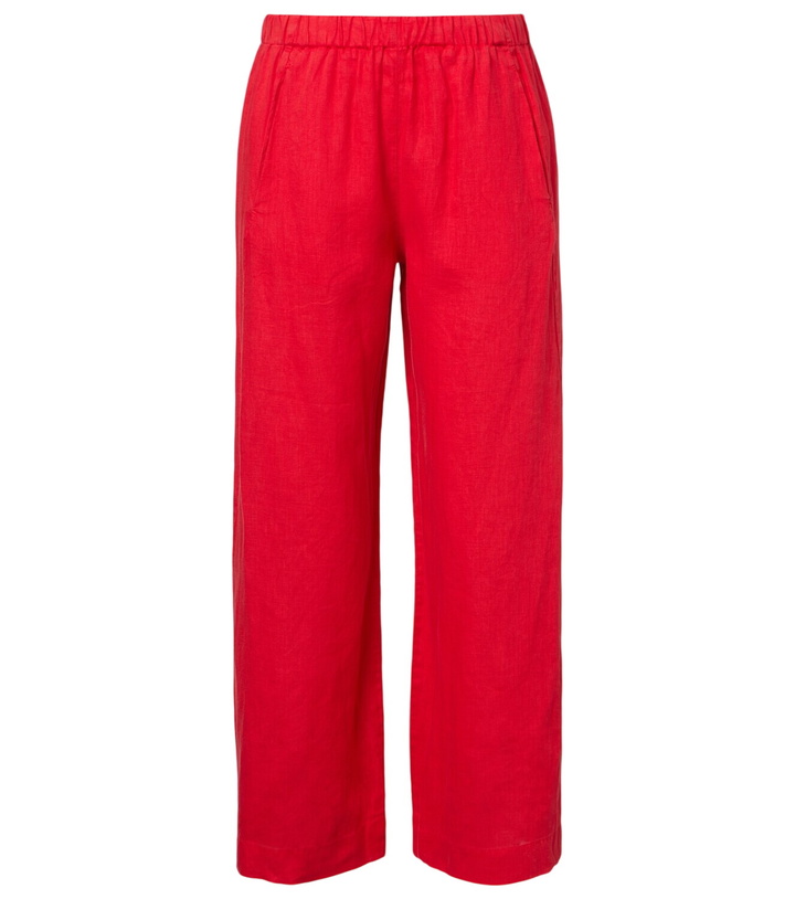 Photo: Velvet Lola linen wide-leg pants