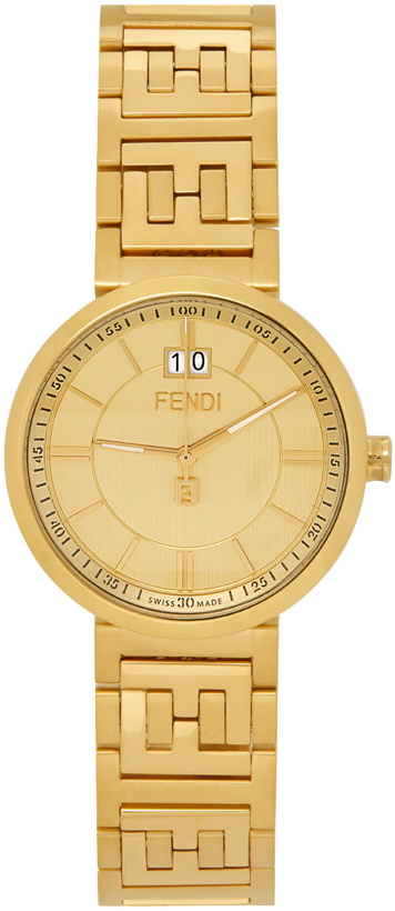 Photo: Fendi Gold Forever Fendi Watch