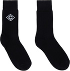 Casablanca Black Dress Socks
