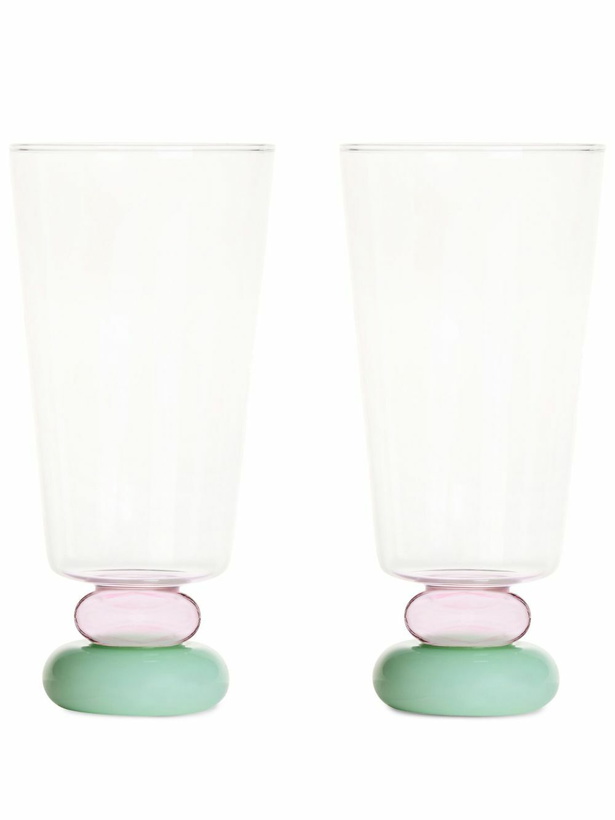 Photo: Maison Balzac Clear Déco Cocktail Glasses Set