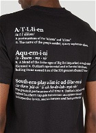 Vocabulary T-Shirt in Black