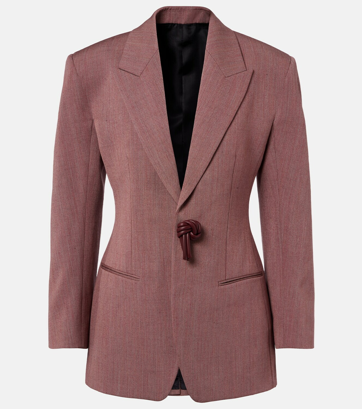 Bottega Veneta Wool and linen-blend blazer