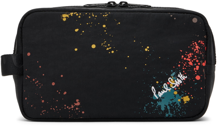 Photo: Paul Smith Black Paint Splatter Pouch