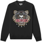 Kenzo Men's Tiger Crew Sweat in Black