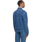 Nanushka Blue Denim Pax Jacket