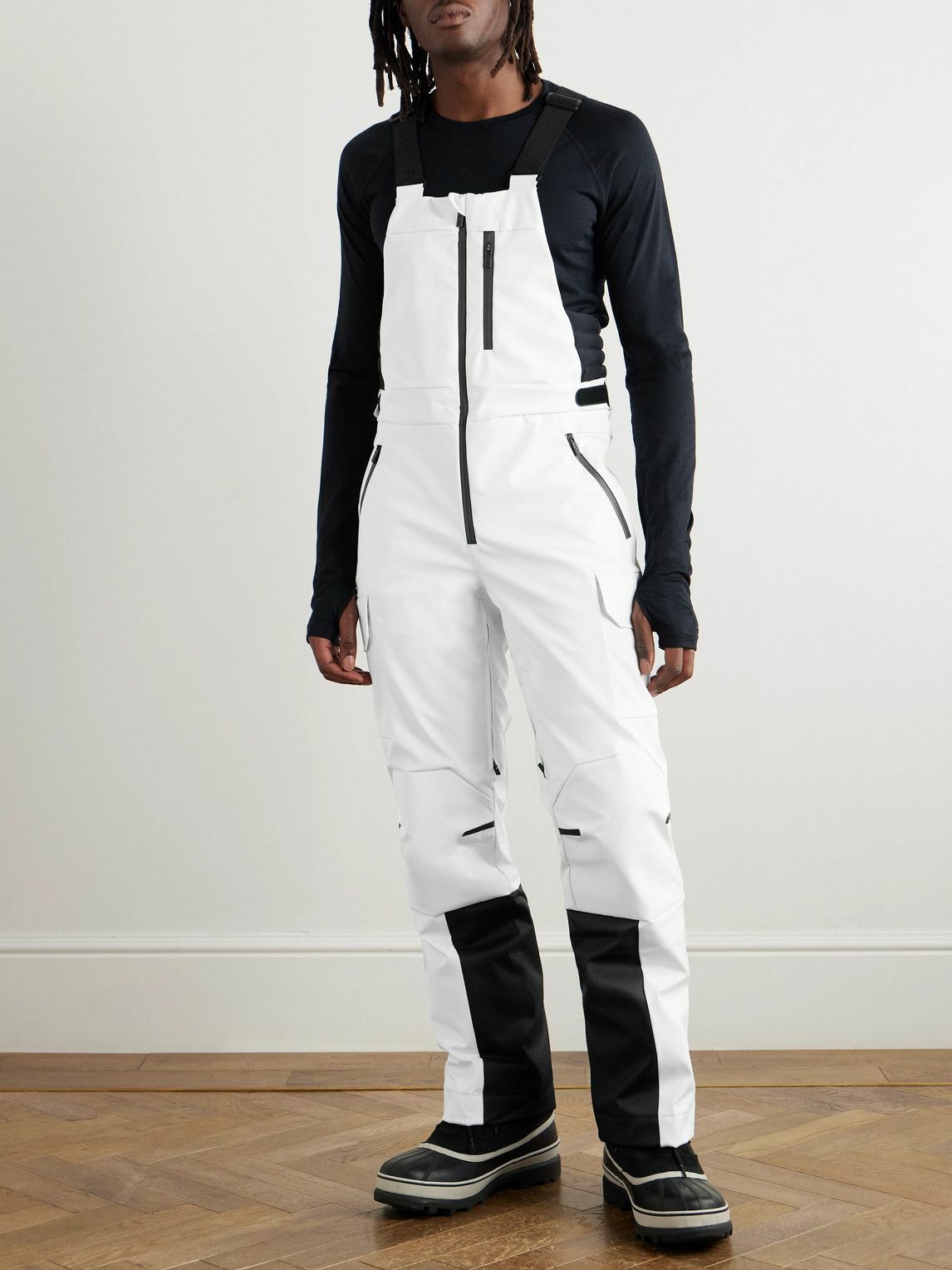 Fusalp - Nino Straight-Leg Padded Ski Salopettes - White