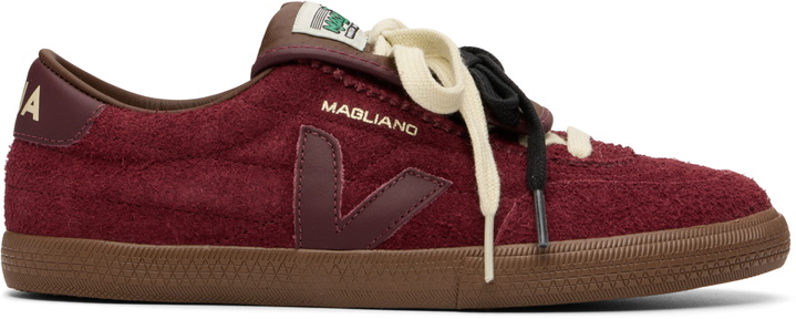 Photo: Magliano Burgundy Veja Edition Panenka Sneakers