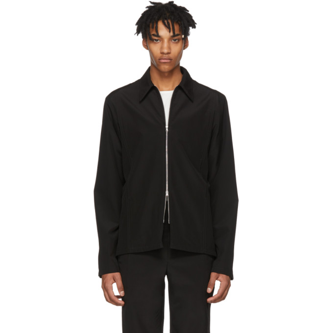 Mackintosh 0002 Black Two-Way Zip Jacket Mackintosh