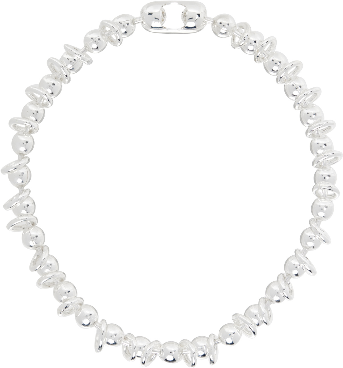 アクセサリー martin ali HARDWARE BALL CHOKER necklace Ballchain Hardware Choker by Martine Ali on Sale