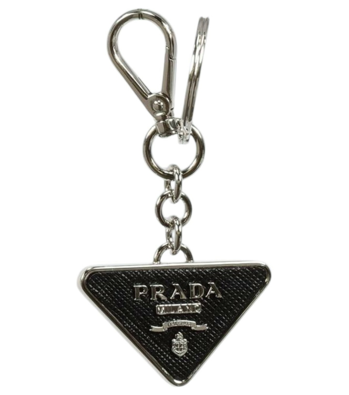 Photo: Prada Logo keyring