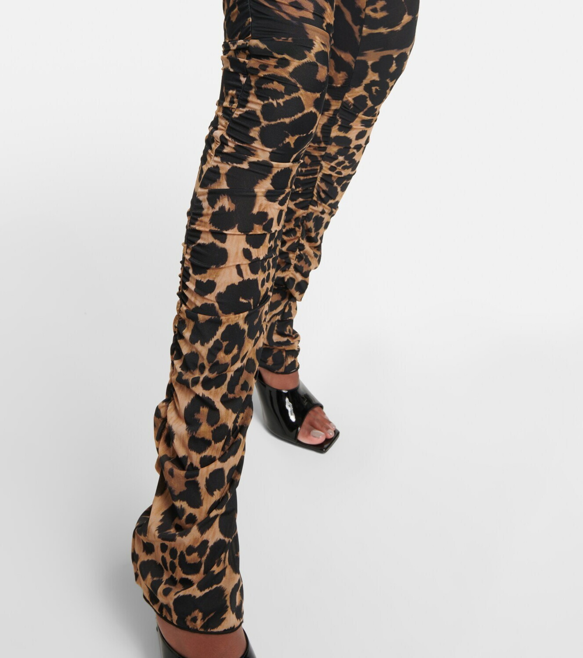 Blumarine Leopard-print jersey leggings Blumarine