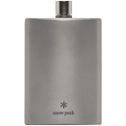 Snow Peak Silver Titanium Flask