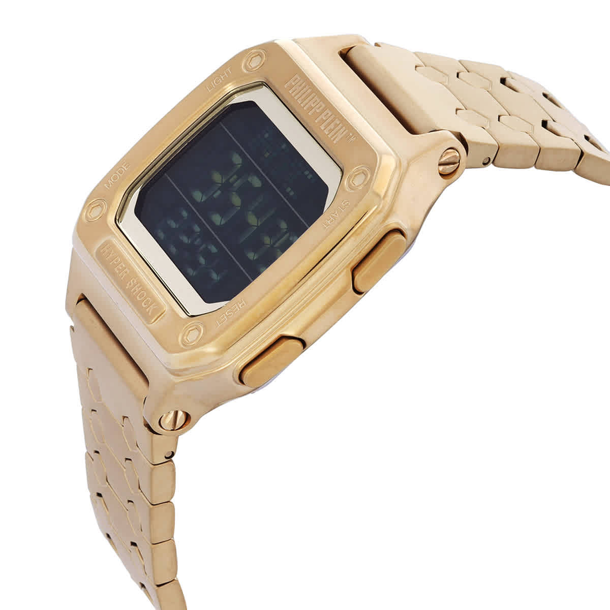 Philipp Plein Hyper Shock Quartz Digital Black Dial Unisex Watch PWHAA0621