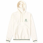 Drole de Monsieur Men's Drôle de Monsieur x Gergei Erdei Hotel Drole Hoodie in Off White/Green