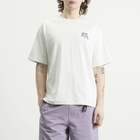 Karma8a Men's Exterior Stitch Real T-Shirt in White