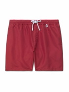 Loro Piana - Bay Straight-Leg Mid-Length Swim Shorts - Red