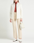 Moncler Womens Puffer in Ivory