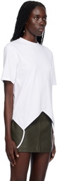 FIDAN NOVRUZOVA White Modified T-Shirt
