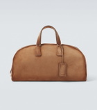 Prada Suede duffel bag