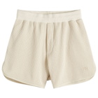 Wales Bonner Women's Song Jersey Shorts in Ivory