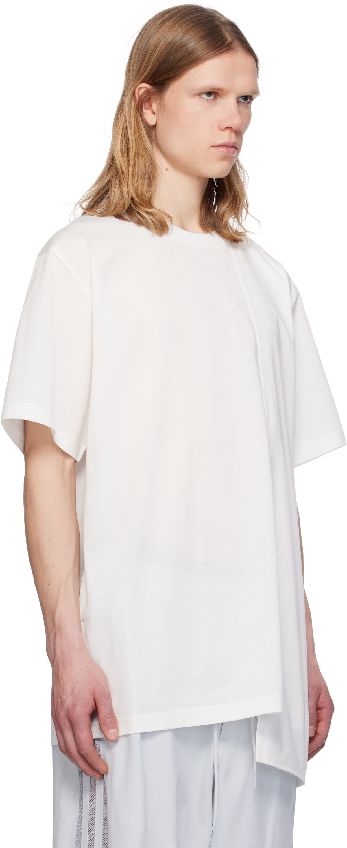Y - 3 - Unisex - White - T-shirt