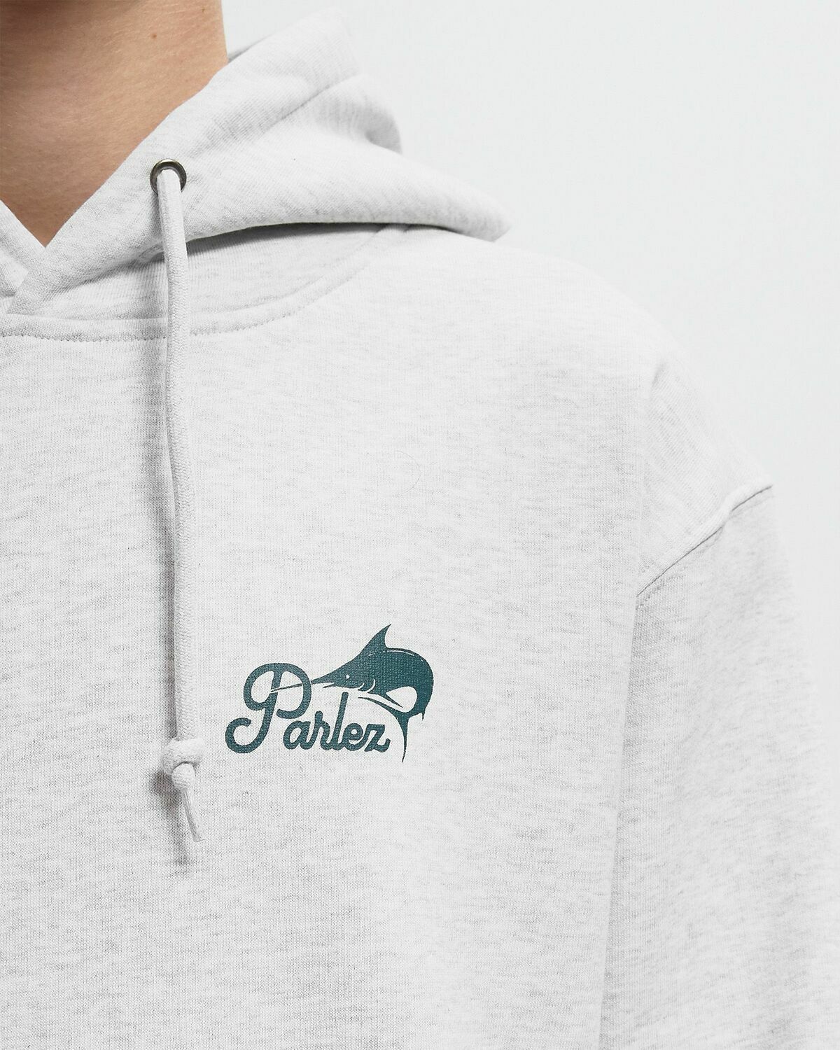 Parlez Marlin Hoodie Grey Mens Hoody
