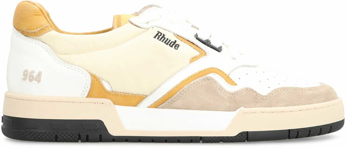 Rua Mid White Diesel Rua Low 90 Rhude Racing Low-top Sneakers Italist