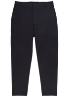 Raith Tapered-leg Woven Trousers Navy