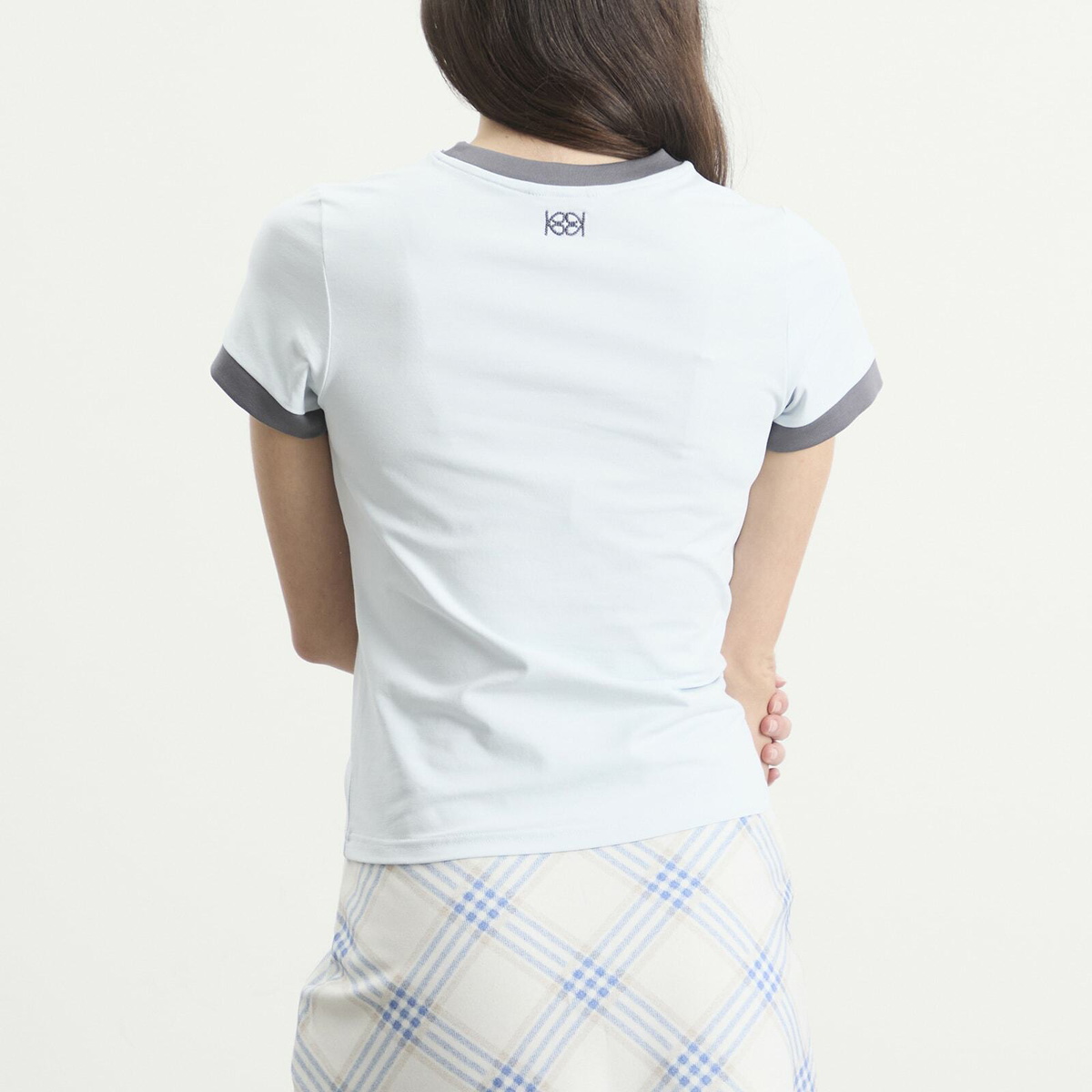 Kijun Women's Cala T-Shirt in Sky Blue